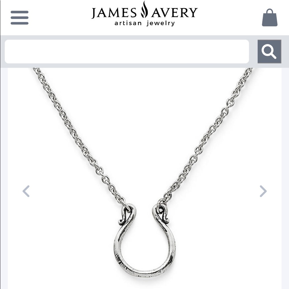James Avery Changeable Charm Necklace